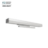 Norton - 6312 - Universal Low Energy Electromechanical Door Operator Pull Side Surface Mounting and Slide Track Arm - Non-handed - 689 (Aluminum Painted)