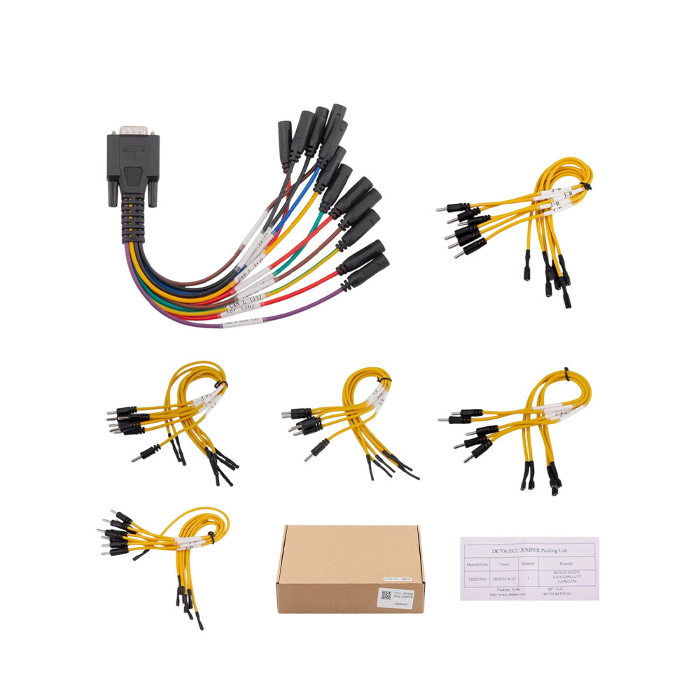 OBDSTAR BENCH B-V2 ECU Flasher Bench and Jumper Cables Set for DC706 ECU Programmer