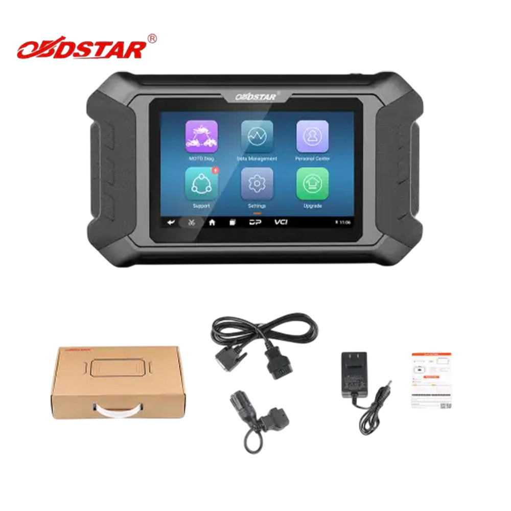 OBDSTAR iScan BMW Motorcycle Diagnostic Scanner and Key Programmer Support Multiple Language - Light Reset