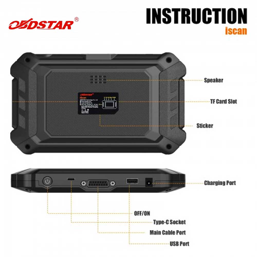 OBDSTAR ISCAN YAMAHA MARINE Diagnostic Tool - Refurbished