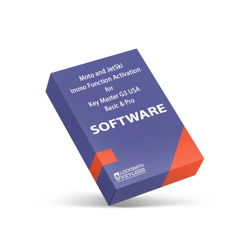 OBDSTAR Moto and JetSki Immo Function Activation Software and Cable for Key Master G3 USA Basic & Pro