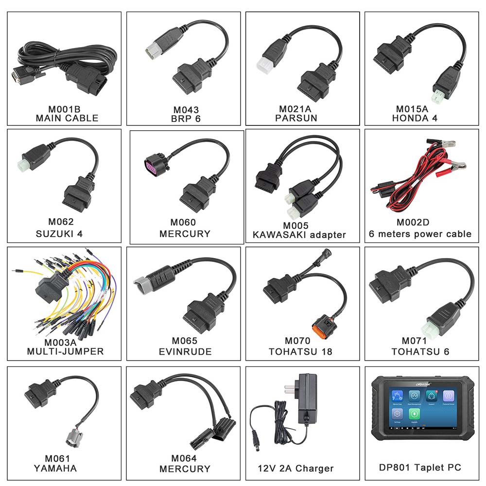 OBDSTAR MarineMaster A+B Version Marine Diagnostic Tool for Jet Ski and Outboard