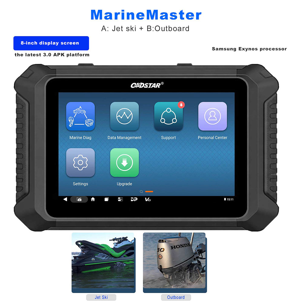 OBDSTAR MarineMaster A+B Version Marine Diagnostic Tool for Jet Ski and Outboard