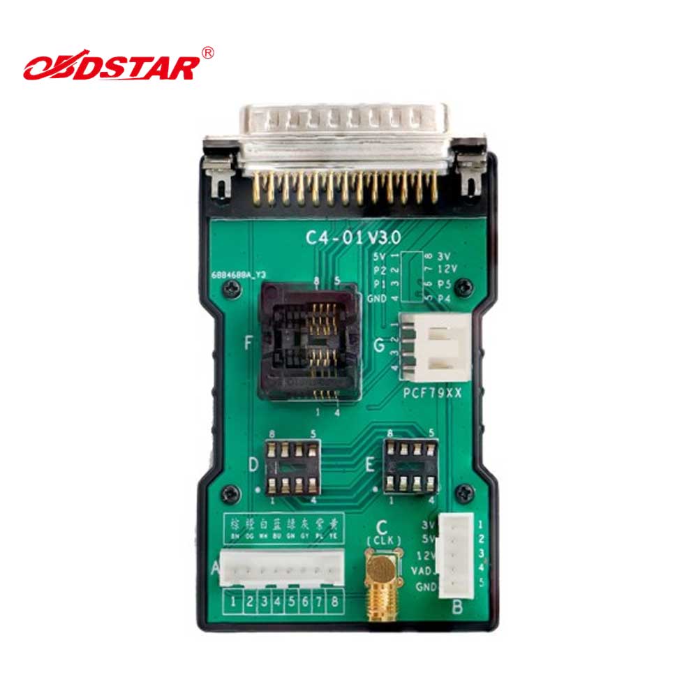 OBDSTAR MP001 Kit for MOTOMASTER with MP001 Programmer+ C4-01 Main Unit W004/W005+EEPROM and MCU Adapter