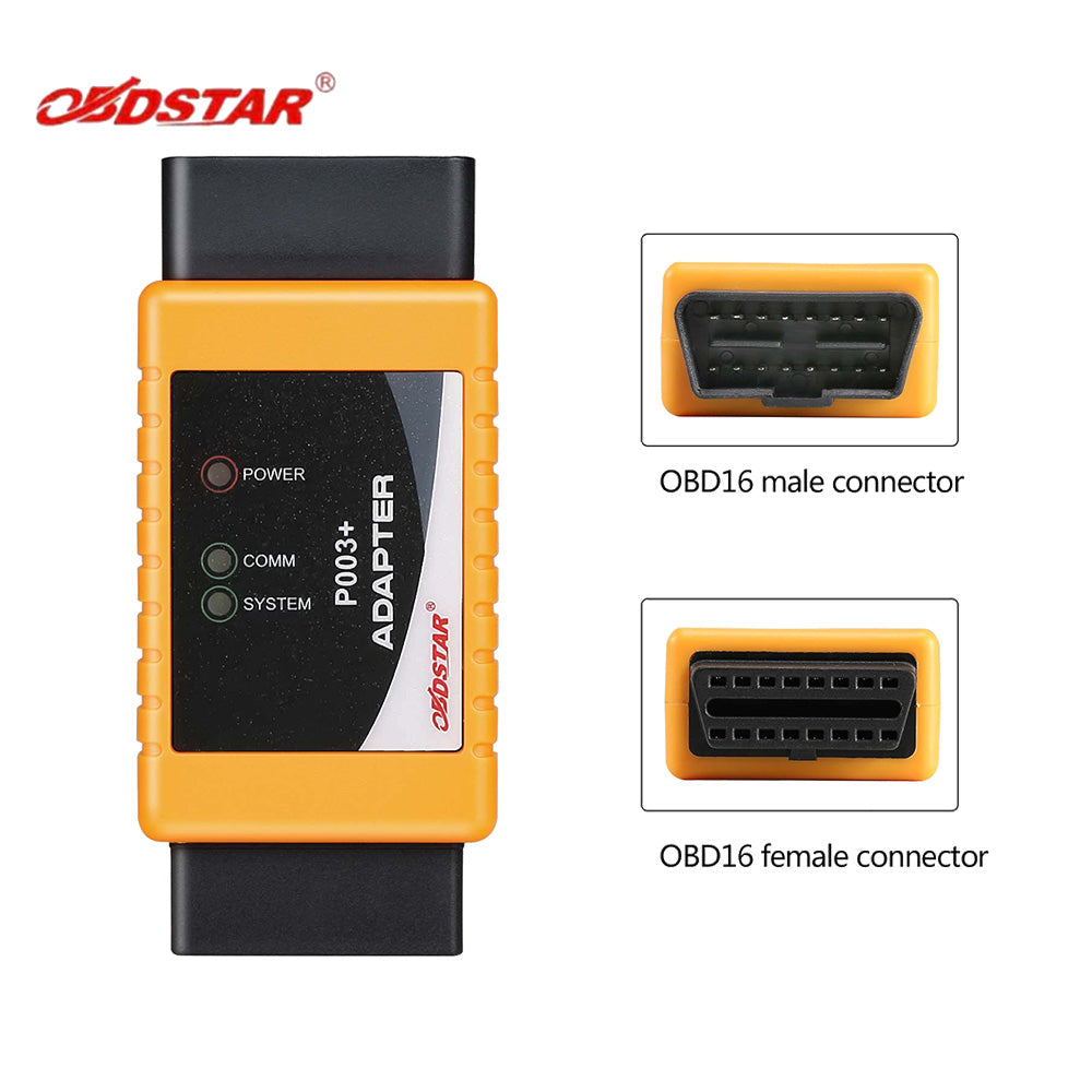 OBDSTAR P003+ Adapter Full Package with TOYOTA 8A Cable + Ford All Key Lost Cable for X300 DP Plus, X300 PRO4, MS80