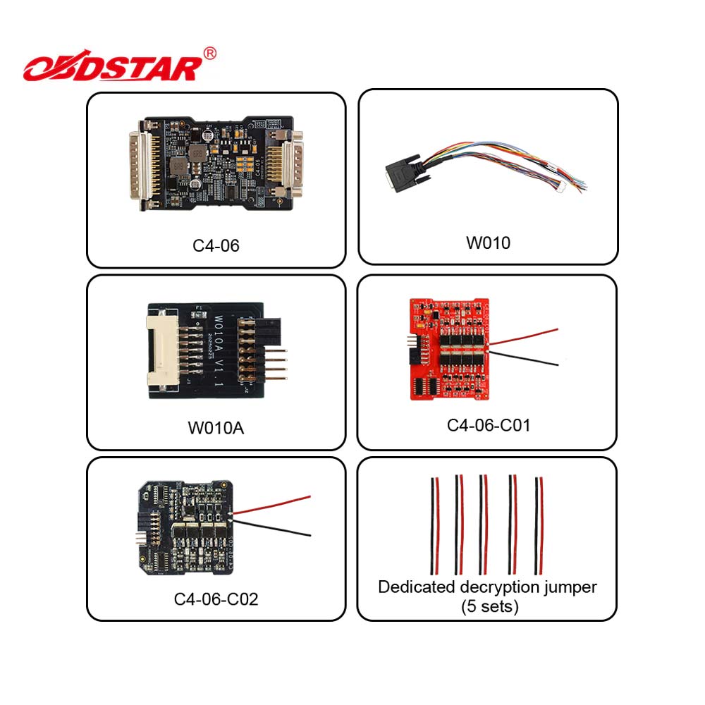 OBDSTAR RH850 / V850 Adapter Full Kit