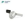 OLYMPUS LOCK - 329R - N Series - National Sliding Door Ratchet/Showcase - Optional Keying - US26D (Satin Chrome-626)