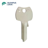 OLYMPUS LOCK - KB-101-NP - N Series Replacement Key for KA 101