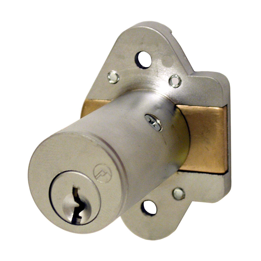 OLYMPUS LOCK - N078L - Cabinet Door Deadbolt Lock - N Series National - Left Hand