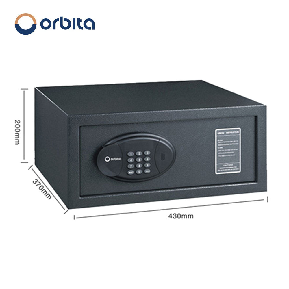 Orbita - 2043MB - Hotel Room Safe - Electronic Keypad Lock - 5mm Cold-Rolled Steel Door