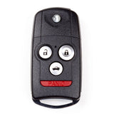 2013 Acura TL Flip Key Fob 4B FCC# MLBHLIK-1T - 72147-TK4-A01/ 72147-TK4-A11 - Aftermarket