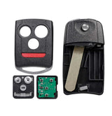 2010 Acura MDX Flip Key Fob 4B W/ Hatch FCC# N5F0602A1A - 35111-STX-326 / 35111-STX-329 - Aftermarket