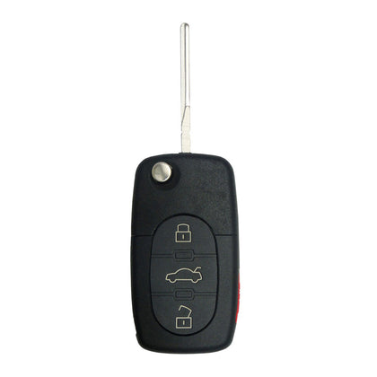 1997 - 2006 Audi Flip Key Fob 4B Part # 4D0837231M