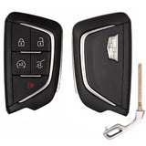 2023 - 2024 Cadillac Lyriq Smart Key 5B W/ Remote Start & Hatch Fob FCC# YG0G20TB1 - 13553714
