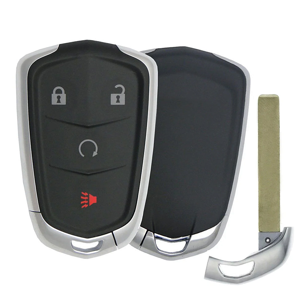 2019 - 2021 Cadillac XT4 Smart Key 4B Fob W/ Remote Start FCC# HYQ2ES - 13544051