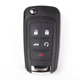 2010 - 2022 Buick Flip Key Fob 5B W/ Trunk & Remote Start FCC# OHT01060512 - 13504204