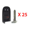 2013 - 2023 RAM 1500 2500 3500 Smart Key 3B Fob FCC# GQ4-54T (25 Pack)