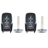2019 - 2024 RAM 1500 Smart Key 4B FCC# OHT-4882056 - Silver Sides (2 Pack)
