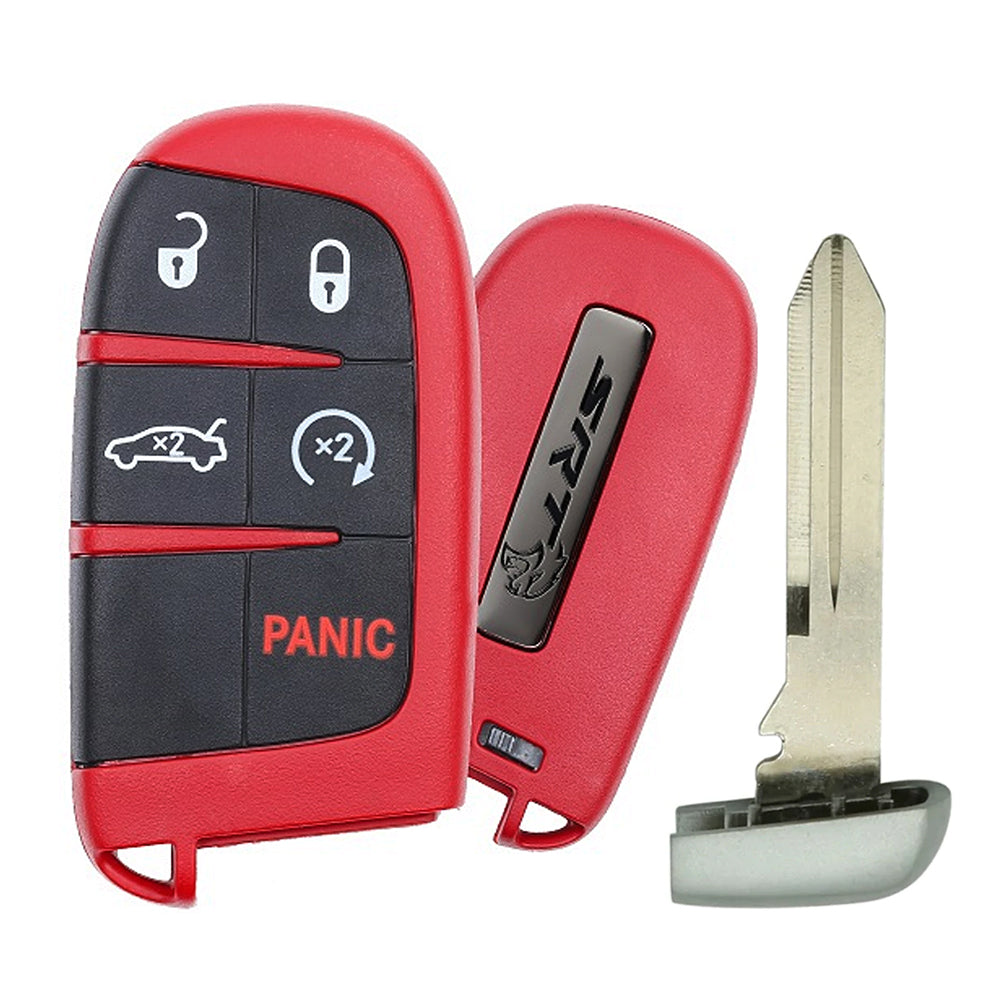 2019 Dodge Charger SRT Logo Smart Key Full Power 5B FCC# M3N-40821302 - 68394203AA - OEM New