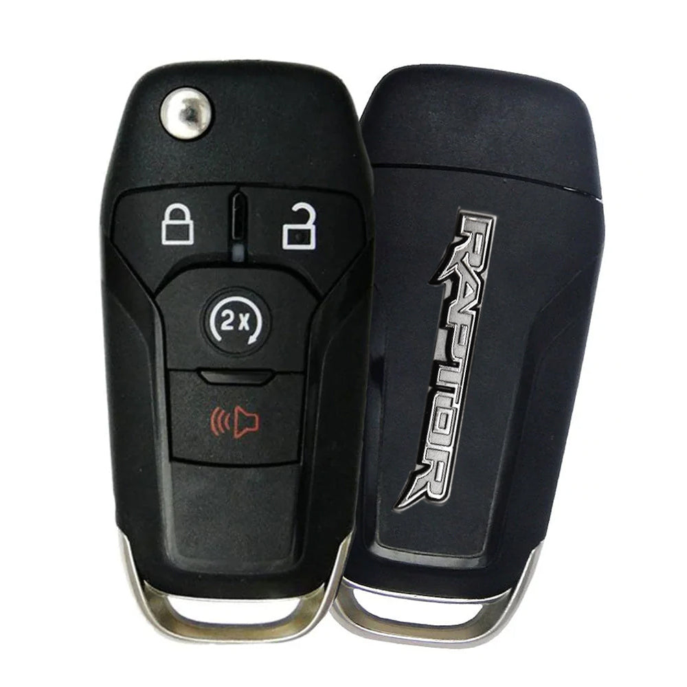 Ford Raptor R Key Back 2022 Ford F-150 Raptor Flip Key Fob 4B FCC# N5F-A08TDA – Locksmith Keyless