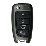 2020 Hyundai Santa Fe Flip Key Fob 4B W/ Chip FCC# TQ8-RKE-4F39 - 95430-S1000 - Aftermarket