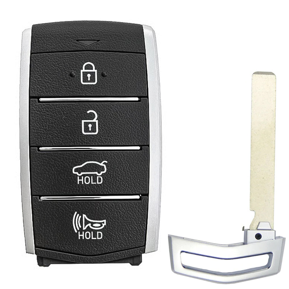 2017 - 2020 Genesis G80 Smart Key 4B W/ Trunk Fob FCC# SY5HIFGEO4 - 95440-D2000BLH