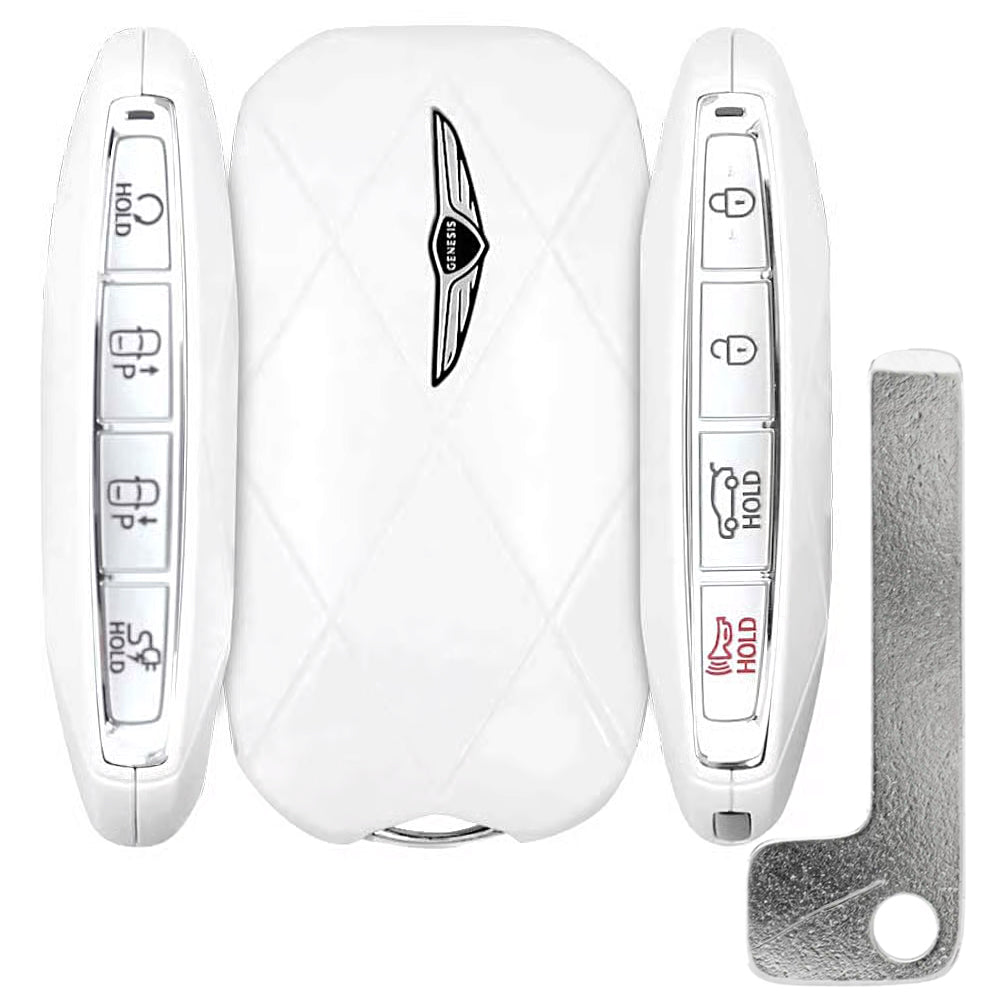 2023 Genesis GV60 Smart Key 8B Fob FCC# TQ8-FOB-4F53U - 95440-CU130 (White) - OEM New
