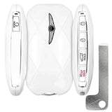 2024 - 2026 Genesis GV80 Smart Key 5B Fob FCC# TQ8-FOB-4F75U44 - 95440-T6BB0 (White)