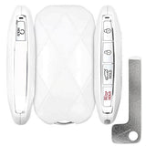 2024 - 2026 Genesis GV80 Smart Key 5B Fob FCC# TQ8-FOB-4F75M44 - 95440-T6DB0 (White)