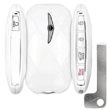 2024 - 2026 Genesis GV80 Smart Key 5B Fob FCC# TQ8-FOB-4F75M44 - 95440-T6DB0 (White)