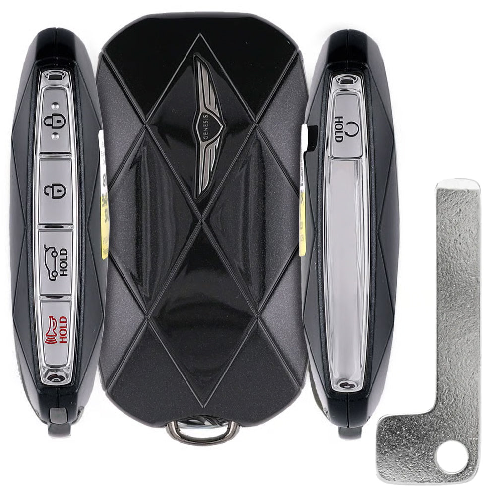 2024 - 2026 Genesis GV80 Smart Key 5B Fob FCC# TQ8-FOB-4F75M44 - 95440-T6DA0 (Black)