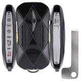 2024 - 2026 Genesis GV80 Smart Key 5B Fob FCC# TQ8-FOB-4F75M44 - 95440-T6DA0 (Black)