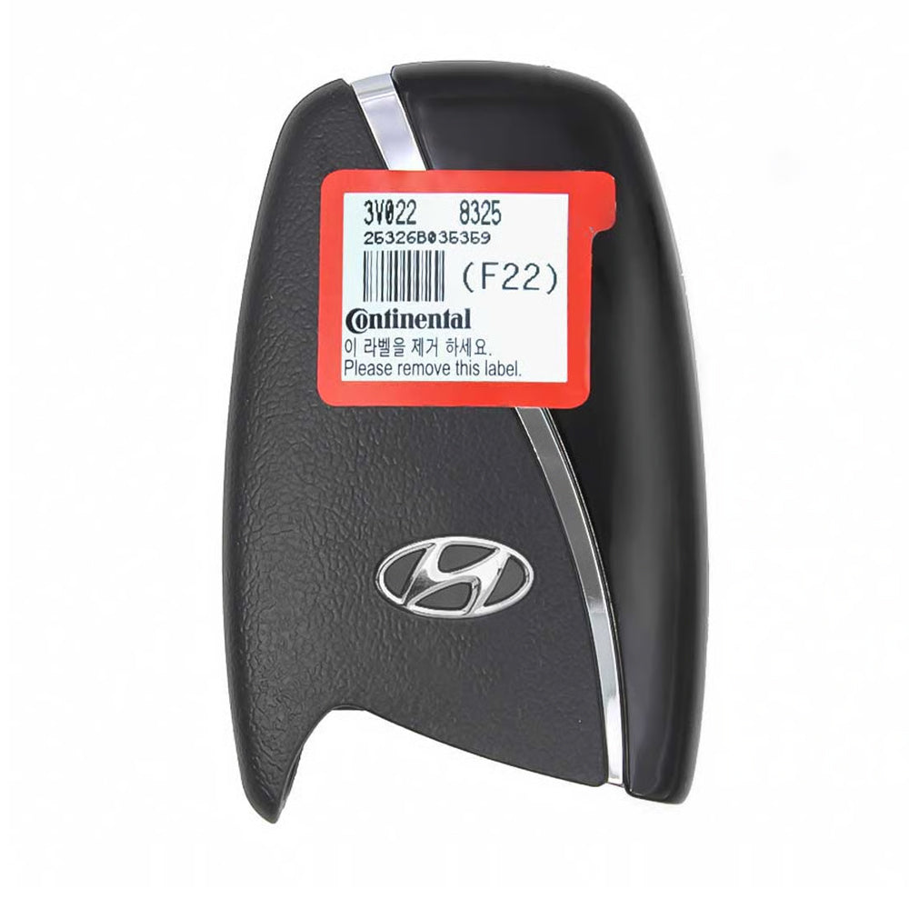 2015 - 2017 Hyundai Azera Smart Key 4B Fob FCC# SY5DMFNA433