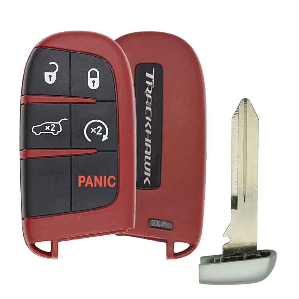 2018 - 2022 Jeep Grand Cherokee Trackhawk Logo Smart Key 5B Fob