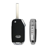 2021 - 2023 Kia Seltos Flip Key Fob 3B FCC# NYOSYEK4TX1907 - SP2-3BT - Non Chip - 95430-Q5400