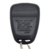 2012 - 2013 Kia Dealer Installed Keyless Entry 2B Fob FCC# VA5RED301 - U8560-00009
