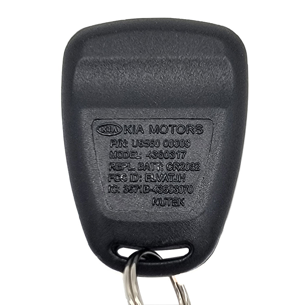 2013 Kia Sportage Dealer Installed Keyless Entry 2B Fob FCC# VA5RED301 - U8560-00009 - OEM