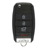2017 - 2019 Kia Soul Flip Key Fob 4B FCC# OSLOKA-875T (PS) - 95430-B2101 - PSD1 Board