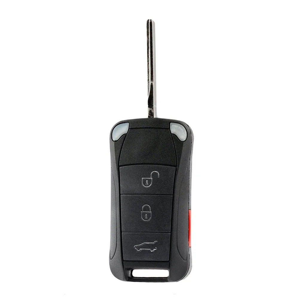 thumbnail image 2 of Replacement Remote Key Fob For 2004-2005 Porsche Cayenne – Black, Engine Immobilization, New 2 of 13