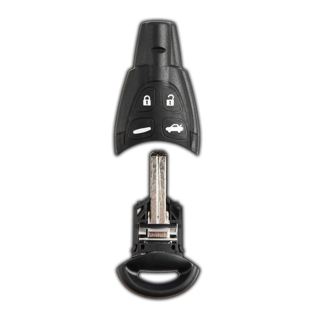 2003 - 2011 Saab 9-3 Key Fob 4B FCC# LTQSAAM433TX - 12783781
