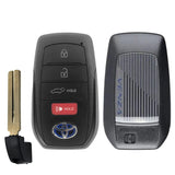 2021 - 2023 Toyota Venza Smart Key 4B W/ Hatch Fob FCC# HYQ14FBX - 8990H-48051
