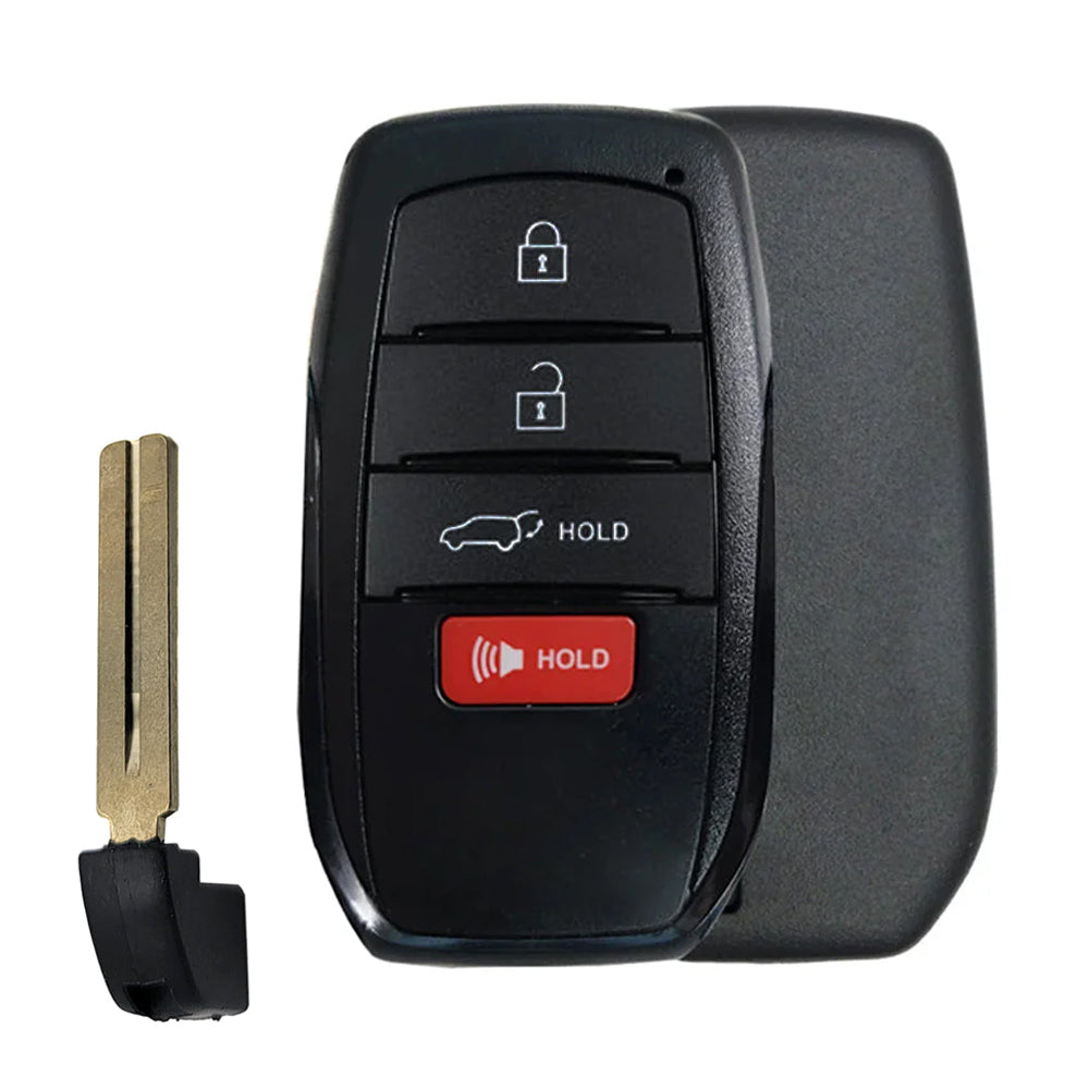 2023 Toyota Sequoia Smart Key 4B W/ Hatch Fob FCC# HYQ14FBX - 8990H-0C020 - Aftermarket