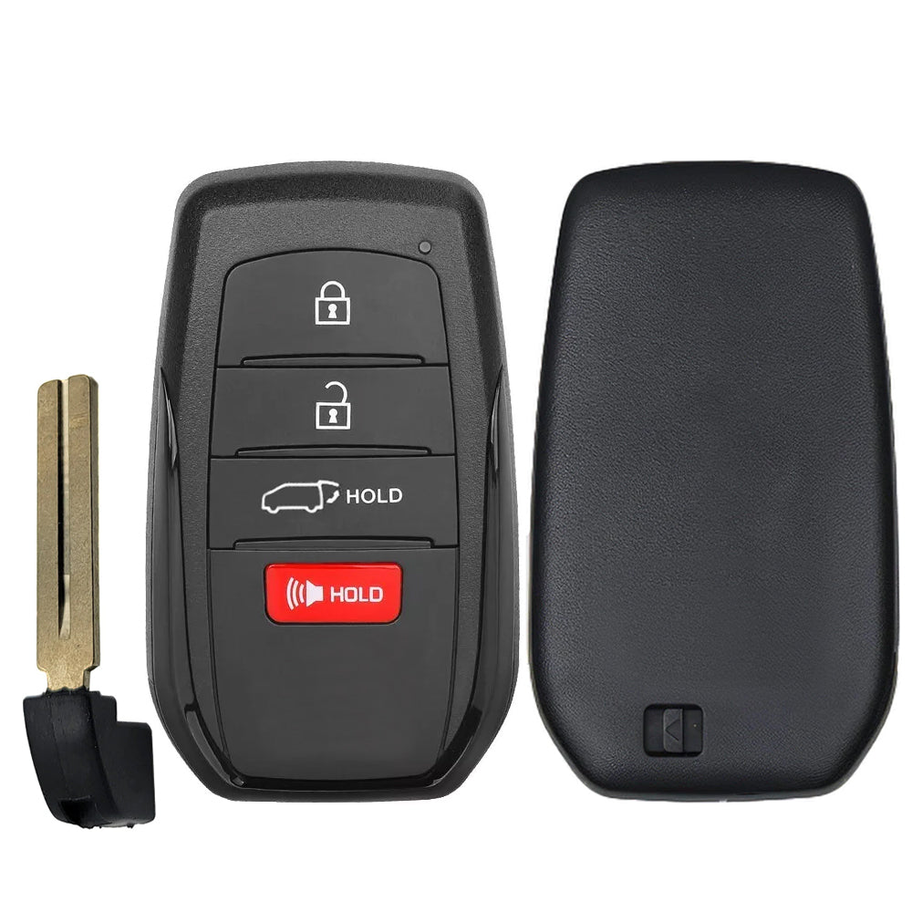 for 2023 2024 Toyota BZ4X 4 Button Keyless Remote Key Fob 8990H-42510 for 2023 2024 Toyota BZ4X 4 Button Keyless Remote Key Fob 8990H-42510