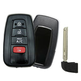 2021 - 2022 Toyota Prius Prime Smart Key 4B Fob W/ A/C FCC# HYQ14FLA - 89904-47790