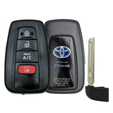 2021 - 2022 Toyota Prius Prime Smart Key 4B Fob W/ A/C FCC# HYQ14FLA - 89904-47790