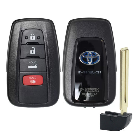 2021 - 2024 Toyota Mirai Smart Key 4B W/ Trunk Fob FCC# HYQ14FLA