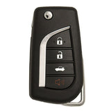 2011 Toyota Avalon Flip Key 4B Fob W/ Trunk FCC# GQ4-29T - 4D67 Chip - Aftermarket