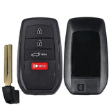 2025 - 2026 Toyota 4Runner Smart Key 4B W/ Hatch Fob FCC# HYQ14FBX - 8990H-35040