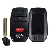 2024 - 2026 Toyota Prius Smart Key 3B Fob FCC# HYQ14FBW - 8990H-47240