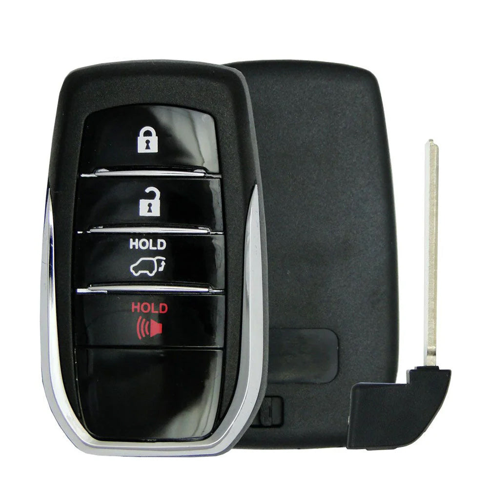 2021 Toyota Land Cruiser Smart Key 4B W/ Hatch Fob FCC# HYQ14FBB - 0010  - 89904-60X40 - Aftermarket